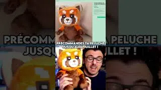 Miniature : JE LANCE MA PELUCHE PANDAROUX EN ÉDITION LIMITÉE !