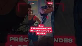 Miniature : GTA 6 : PRÉCOMMANDES LE 25 JUIN, C'EST OFFICIEL 🚨 #GTA6 #Shorts