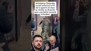 Miniature : Zelensky annonce voir face à face Poutine