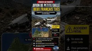 Miniature : crash avion léger français au nord Maroc