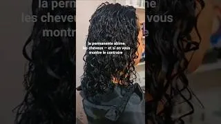 Miniature : la permanente abîme les cheveux — et si on vous montre le contraire  #motivation #boucleparfait