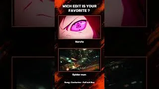 Miniature : Naruto VS Spider man 🥶🔥( Edit Battle )  #anime #fypシ゚viral #edit #naruto #spiderman