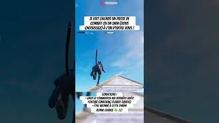 Miniature : Bonne chance 🍀 | #fortnite #clipfortnite #concours #concoursfortnite #passedecombat