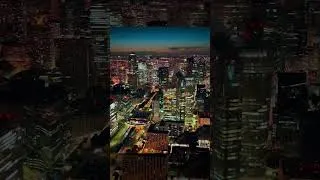 Miniature : Paris La Défense at Night – A Stunning Urban Skyline! 🌃🇫🇷