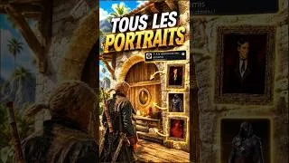 Miniature : Les 11 Portraits SECRETS d'Assassin's Creed Black Flag Resynced  (A la mémoire de mes ennemis 🏆)