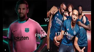 Miniature : ARSENAL VS BARCA  FINAL TEAM UNIFORM