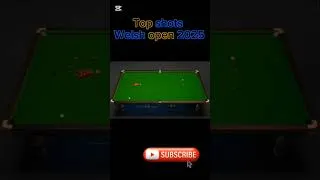 Miniature : Best Shot's of snooker Welsh open 2925#snookerhighlights #snookershootout #shots