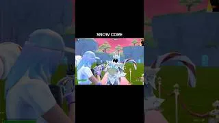 Miniature : SNOW Core 💀🤣 #fortnite #gaming  #pourtoi