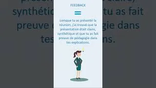 Miniature : Le feedback : L'outil imparable du management #shorts