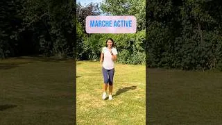 Miniature : 10min de marche active spécial cardio - Alternez 20sec de marche et 40sec d'exercices #cardio