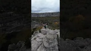 Miniature : Cirque des gens vue du ciel #campervan #travel #vanlifetravel #travelfrance #vanlife #vanaménagé