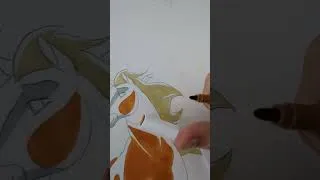 Miniature : 🎬 Épisode 2 du projet Paper Horse(s) 🤪 ! Aujourd'hui, on dessine Rivière 💦