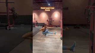 Miniature : Pistol squat and row poulie #legsworkout #workout #musculation