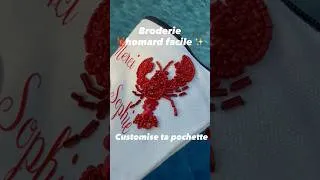 Miniature : Broder un homard avec des perles 🦞✨ facile pour débutants