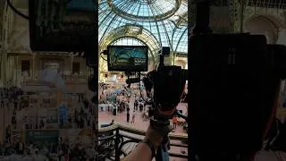 Miniature : Prise de vue photo/vidéo au Grand Palais. #short #photographecorporate #videocorporate