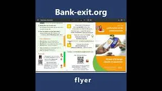 Miniature : Lancement officiel du site BANK-EXIT.org ! - Alternative à l'€uro numérique #CBDC