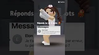Miniature : Perso : Non trop tard 🥸//ib:trend?//#pourtoi #faitespercersvp #likeetabonnetoi #roblox #short #merci