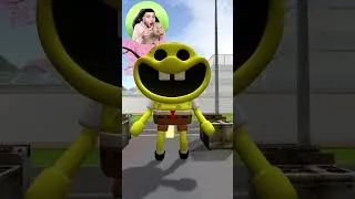 Miniature : Evolution Bob l'éponge Garry's Mod ! #shorts #spongebob