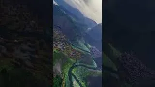 Miniature : Mods are reterraforged / distant horizons / bliss shaders / do a barrel roll