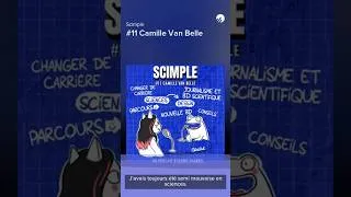 Miniature : Podcast Scimple #11 Camille Van Belle