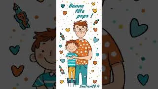 Miniature : Chanson cadeau pour la fête des pères ou pour anniversaire de papa - Comptine pour enfants