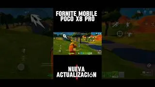 Miniature : ✅poco x8 pro FORTNITE MOBILE con la nueva actualización 🔥