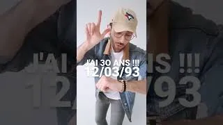 Miniature : OMG J'AI 30 ANS AUJOURD'HUI ! #shorts