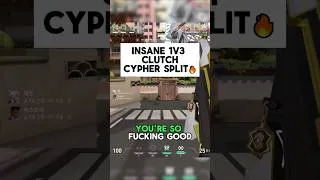 Miniature : Insane 1V3 Clutch Split Analyse