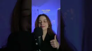 Miniature : Je suis ta prof d’ASMR (leçon n°1)