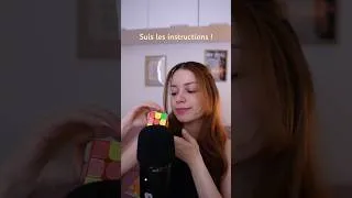 Miniature : SUIS LES INSTRUCTIONS DU RUBIK’S CUBE 🎨 #asmr