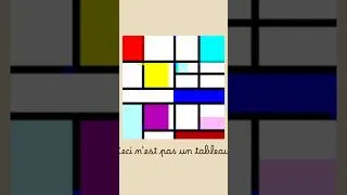 Miniature : Piet, le langage de programmation en hommage à Mondrian