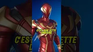 Miniature : Iron spider sur fortnite saison 4 nouveau skin special #shorts #fortnite