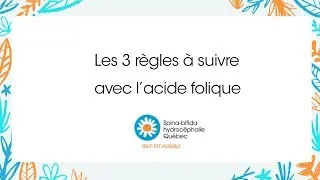 Miniature : Les 3 règles à suivre avec l'acide folique
