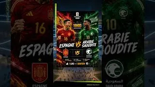 Miniature : Ce soir à 18h Espagne vs Arabie Saoudite #sportizoom #worldcup #highlights