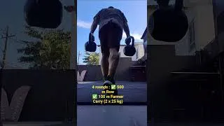 Miniature : Après mon entraînement de CrossFit, place au travail spécifique HYROX. 🔥