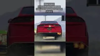 Miniature : 🏁VOITURE LA PLUS RAPIDE PAR CATÉGORIE en vitesse maxi GTA ONLINE