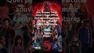 Miniature : Quiz, Stranger, Things, saison cinq