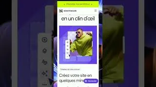 Miniature : Hostinger : Le meilleur créateur de site ? 🤔 Tu veux un tutoriel complet ?
