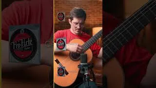 Miniature : D'ADDARIO Nylon VS Carbon VS Titanium #daddario #nylon #classicalguitar