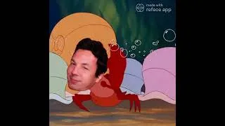 Miniature : je fais le crabe dans la petite sirène avec @moonfoxbzh