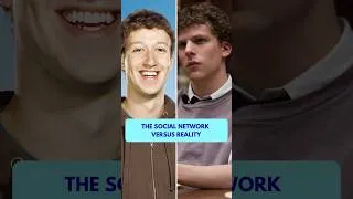 Miniature : Mark Zuckerberg : le film vs. la réalité… #markzuckerberg #thesocialnetwork #thesocialreckoning