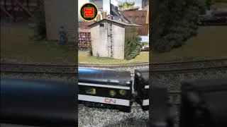 Miniature : Train de passagers du CN à l'échelle N