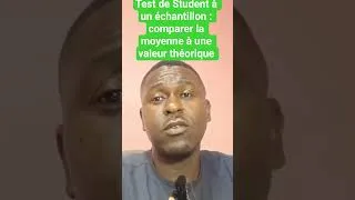 Miniature : Test de Student à un échantillon:comparer la moyenne à une valeur théorique