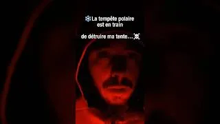 Miniature : Tempête polaire en Islande : 170 km/h en pleine nuit 🌪❄️ #tempête #aventure