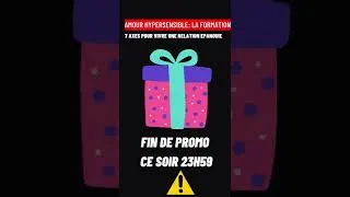 Miniature : ⭐𝗙𝗶𝗻 𝗱𝗲 𝗟𝗮𝗻𝗰𝗲𝗺𝗲𝗻𝘁 𝗰𝗲 𝘀𝗼𝗶𝗿👉 https://bit.ly/AmourHypersensible