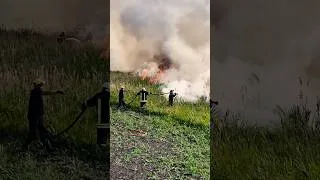 Miniature : 🔥🚒 Un reportage au cœur d'un incendie d'espace naturel auprès des pompiers volontaires d'Olari