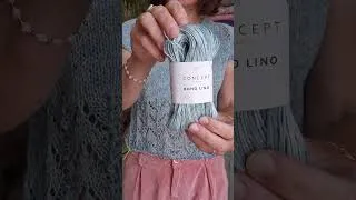 Miniature : Muguet Tee 🌿 100% Lin !  tutoriel gratuit disponible ! free tutorial #knitting #tuto