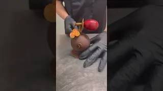 Miniature : Réalisation du montage en chocolat Parfum, à l'occasion de la fête des mères ❤️