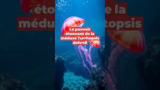Miniature : Et si la clé de l’immortalité… se cachait déjà sous la mer ? 🌊🤯 #immortalité  #nature  #science
