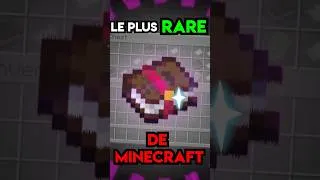 Miniature : C'est quoi les Loots les PLUS RARES de MINECRAFT ???